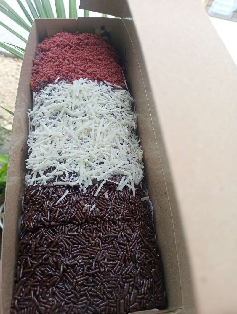 Brownies Krim Coklat Aneka Topping