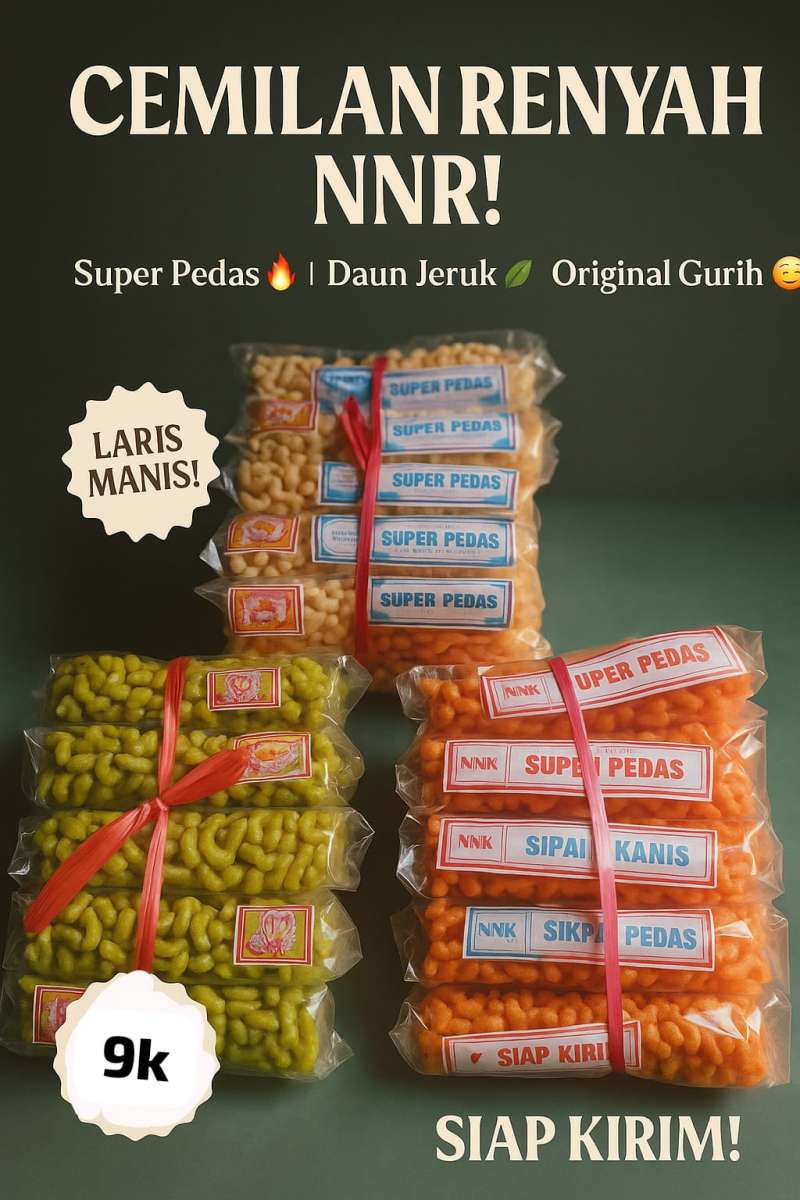 Makroni mini-cemilan renyah NNR